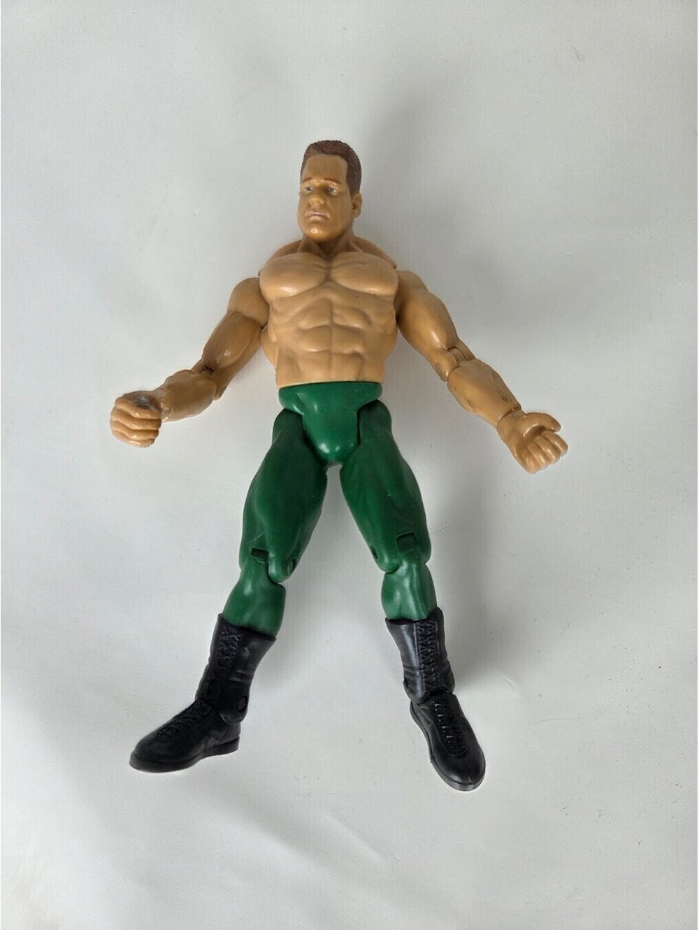 WWE Bobby Lashley Green Tights Action Figure Ruthless Aggression Jakks Pacific